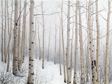 Alexander Volkov - Snow Aspens