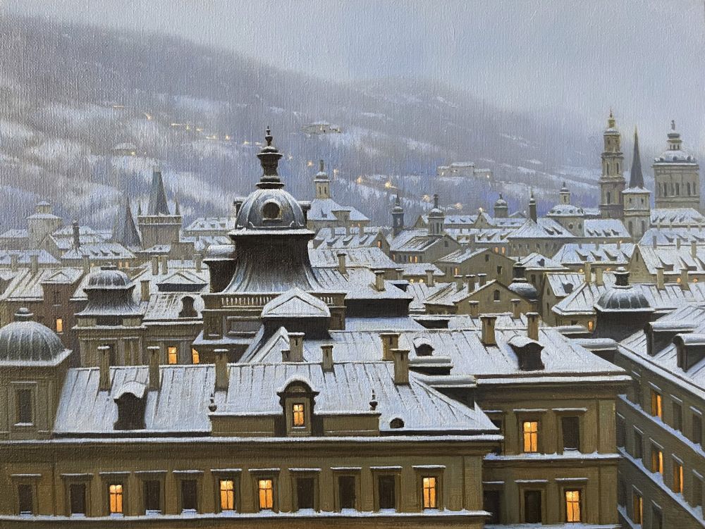 Alexei Butirskiy - Snowy Evening In Prague