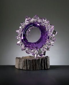 Andrew Madvin - Amethyst Thorn Sculpture