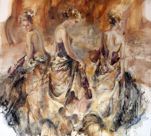 Anna Razumovskaya - Venetian Graces Sepia