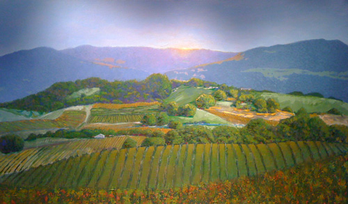 Denard Stalling - Sunset at Carneros