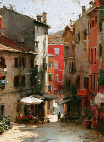 Dmitri Danish Original Oil - August Midday