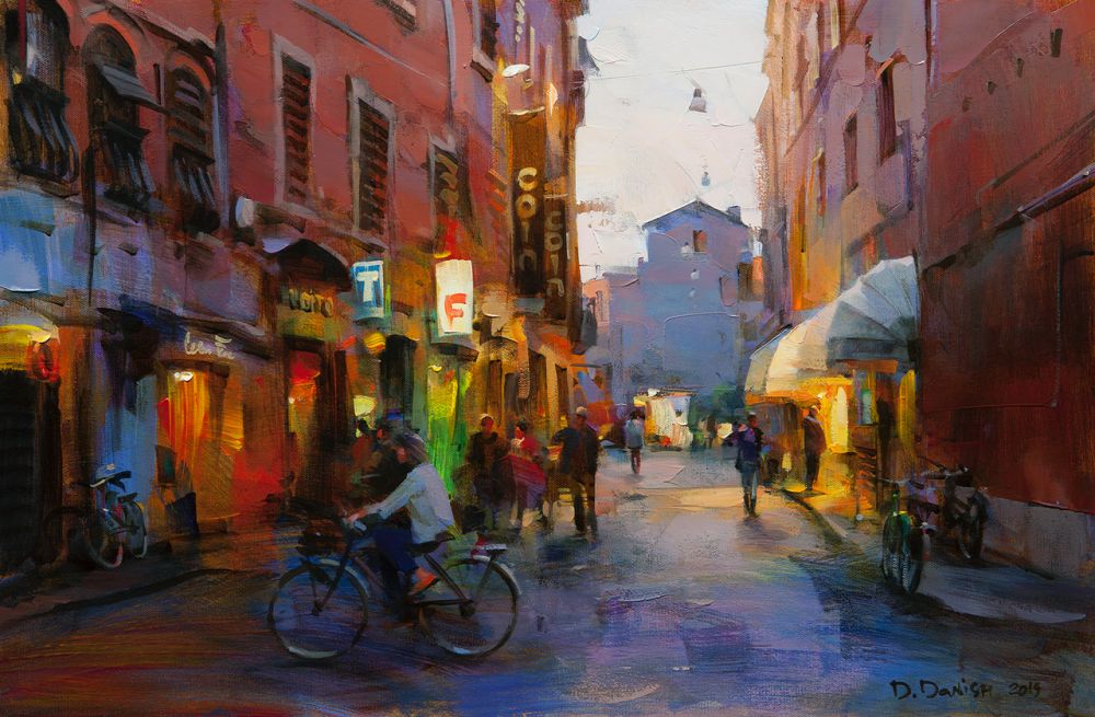 Dmitri Danish - Eventide in the city