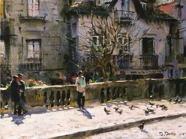 Dmitri Danish Original Oil - Midday Sintra