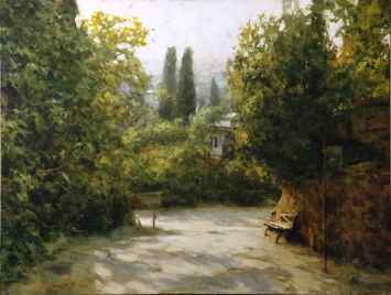 Dmitri Danish Limited Edition Giclee - Shady Path