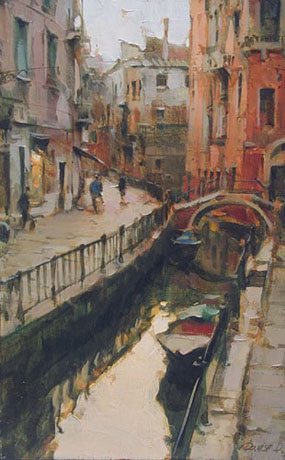 Dmitri Danish Limited Edition Giclee - Venice Morning II