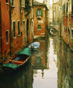 Dmitri Danish Original Oil - Venice