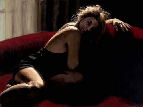 Fabian Perez - El Rojo Sillon II