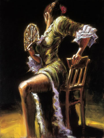 Fabian Perez - Flamenco Dancer II