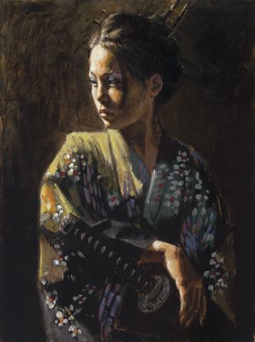 Fabian Perez - Geisha II