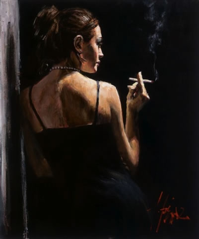 Fabian Perez - Sensual Touch