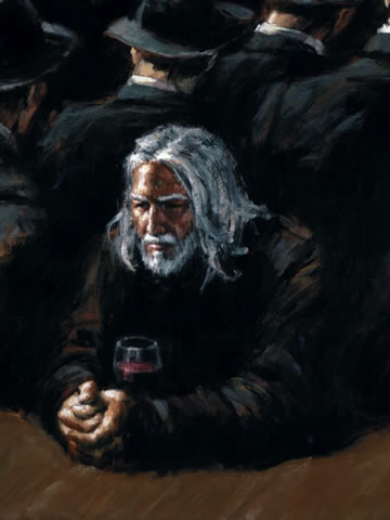 Fabian Perez - Study for Untitled II