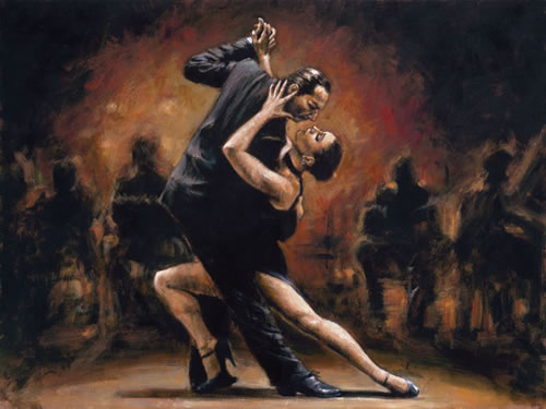 Fabian Perez - Tango II