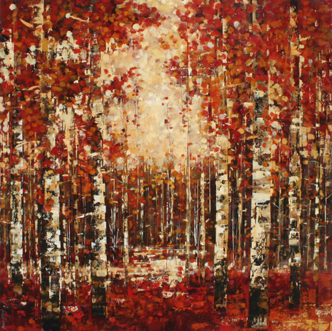 Fiona Hoop - Birches I