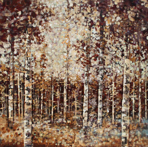 Fiona Hoop - Birches III