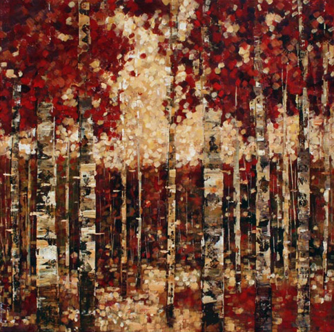 Fiona Hoop - Birches VI