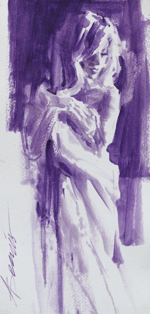 Henry Asencio - Purple Gaze, mono