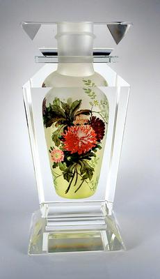 Jacarte Inside Painted Crystal - Mums