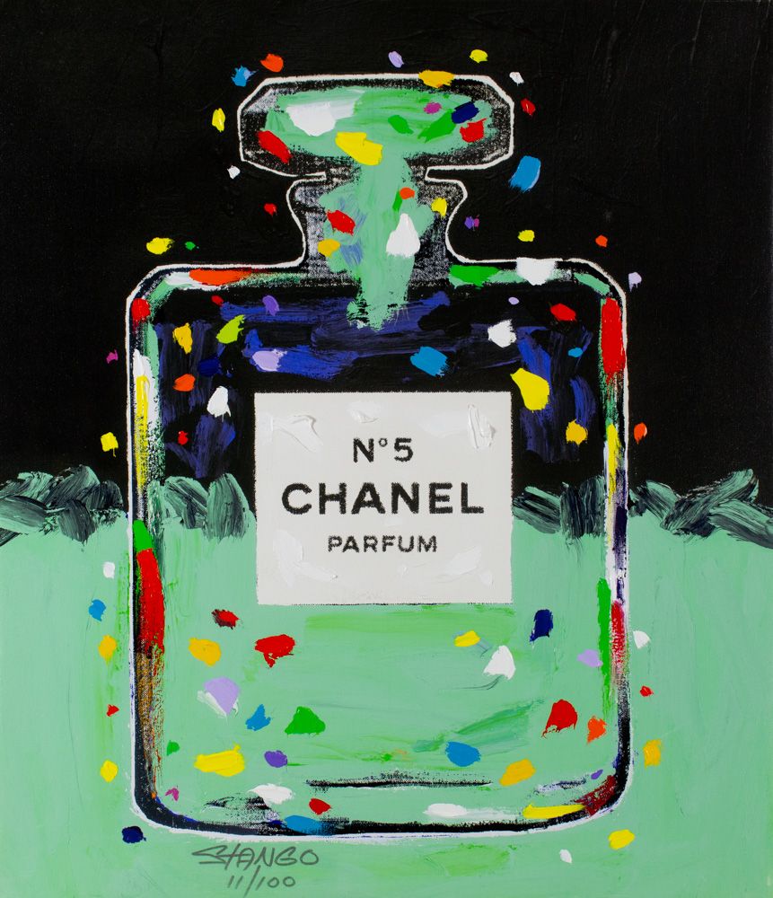 John Stango - Chanel Bottle Green