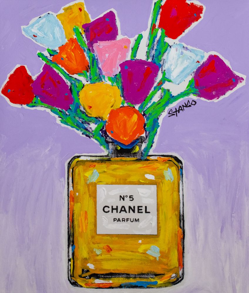 John Stango - Chanel Bottle Yellow