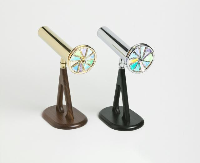 Jon Greene Kaleidoscopes - Small Pedestal Dichroic