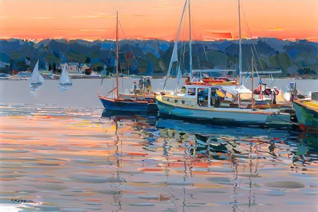 Josef Kote - Sunset Harbor