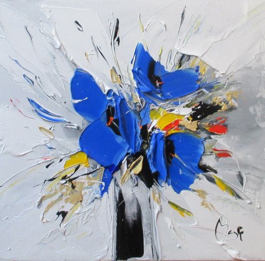 Louis Magre - A Burst of Blue