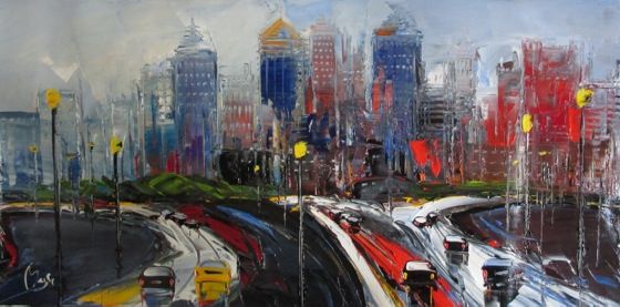 Louis Magre - Atlanta Skyline