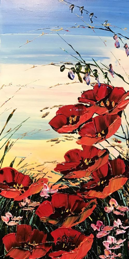 Maya Eventov - Climbing Poppies 3