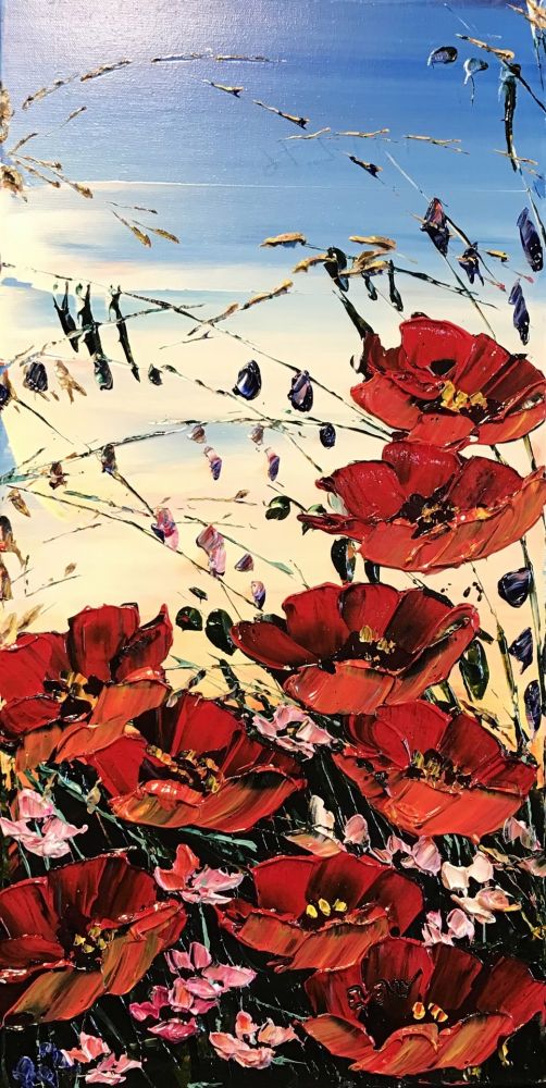 Maya Eventov - Climbing Poppies 4