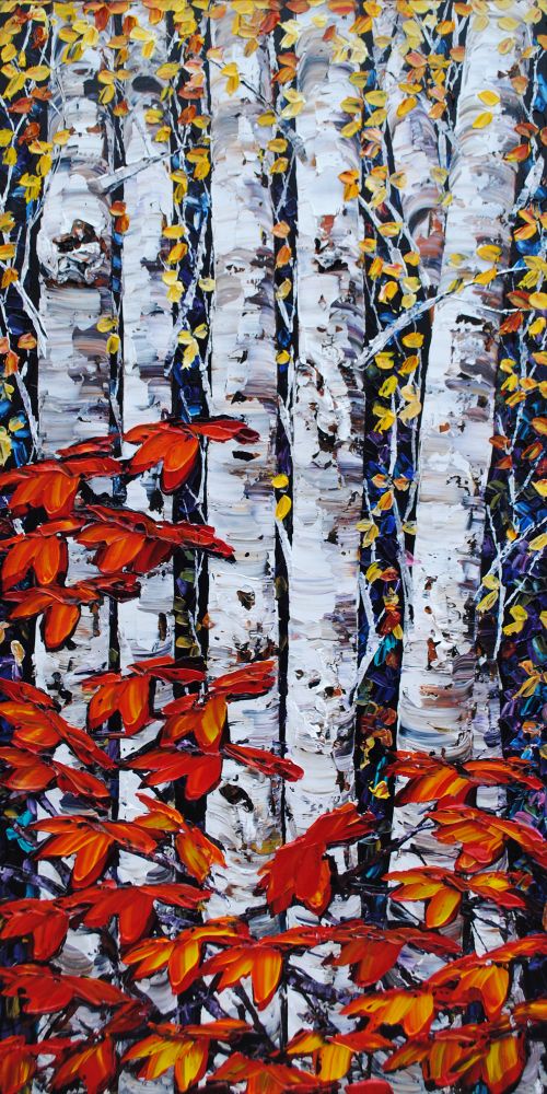 Maya Eventov - Night Birch