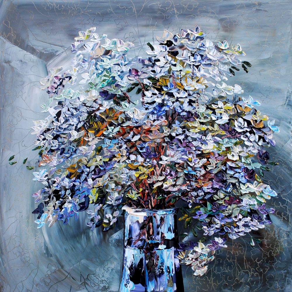 Maya Eventov - Purple Hydrangeas