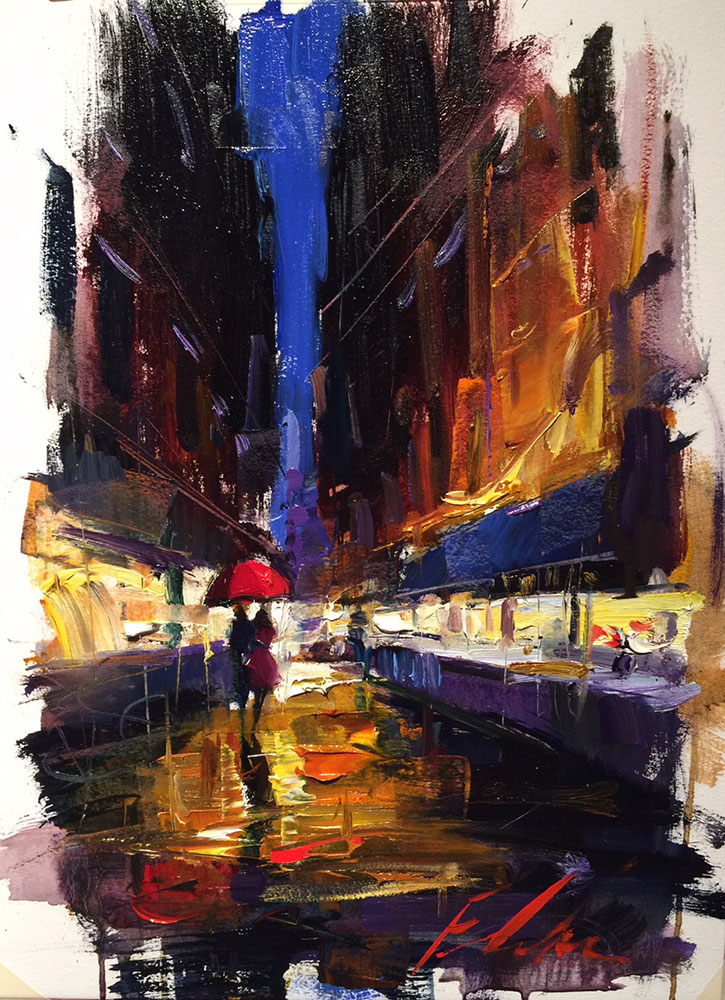 Michael Flohr - Oil Study