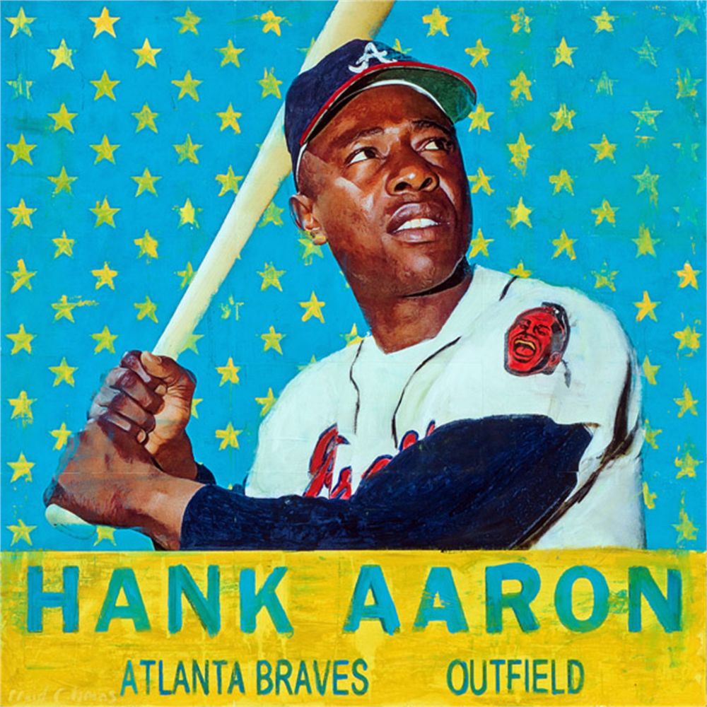 Plaid Columns - Hank Aaron