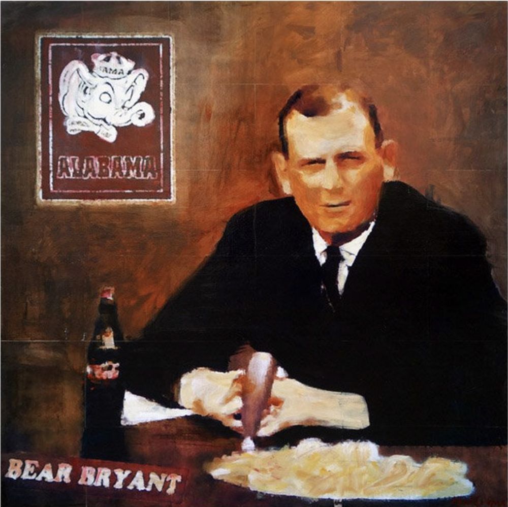 Plaid Columns - The Bear Bryant Show