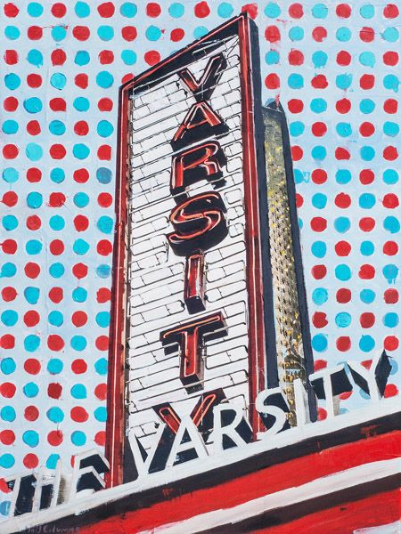 Plaid Columns - The Varsity