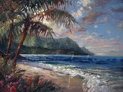 Steven Quartly - Hanalei Bay