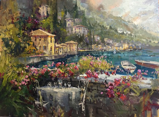 Steven Quartly - Morning in Varenna