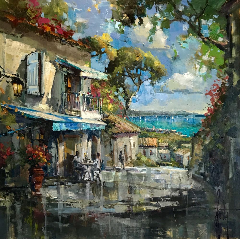 Steven Quartly - View of St Tropez