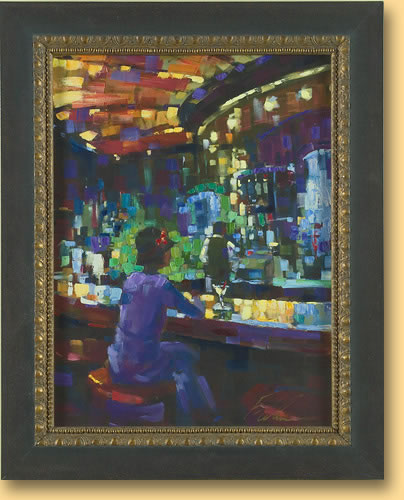 Michael Flohr Show 2005 - Mel at the Bar